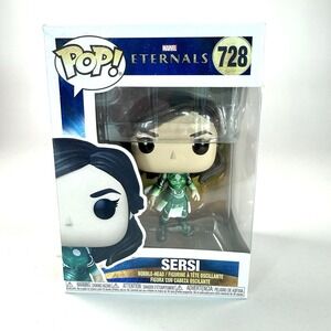 Funko Pop Marvel Eternals Sersi #728 Vinyl Bobble Head New In Box NIB